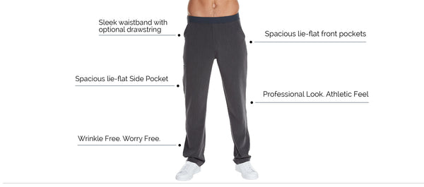 Men's "Sport Scrub" Pant - Graphite