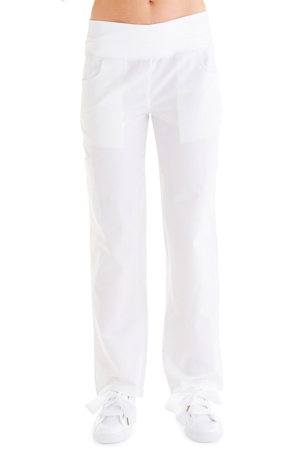 Women's "Cross My Hip" Pant - White