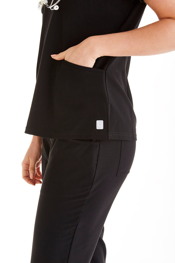 Women's "Better Than Basic" Top - Black