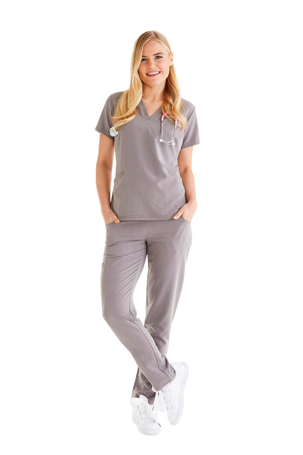 Women's "Penny Skinny" Pant - Charcoal Grey