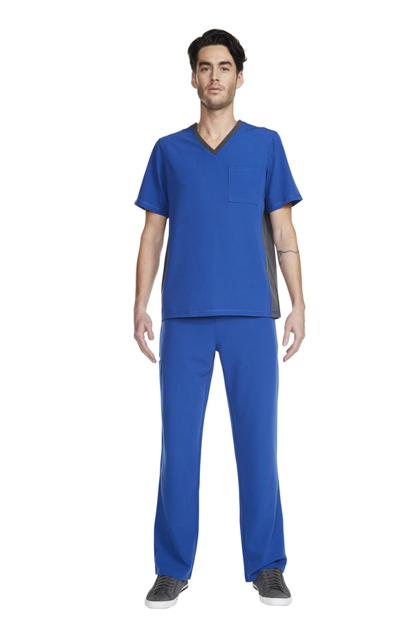 Men's "Sport" V-Neck Top - Royal Blue