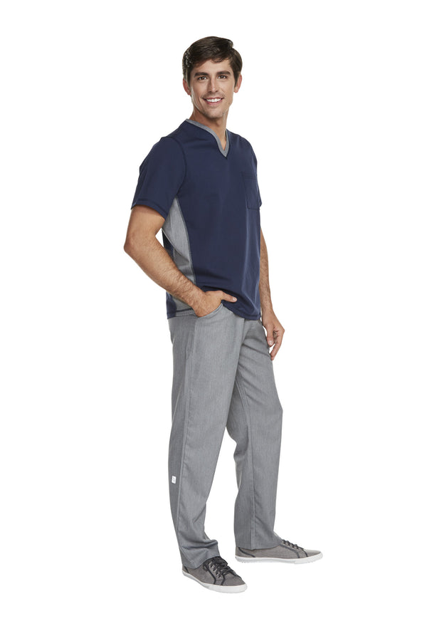 Men's "Scrub Slack" Pant - Heather Grey