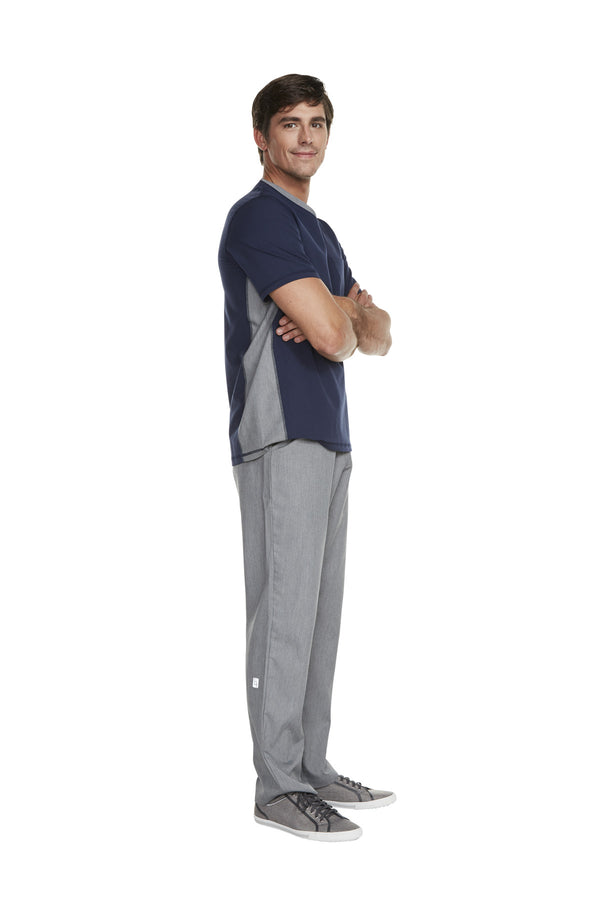 Men's "Scrub Slack" Pant - Heather Grey