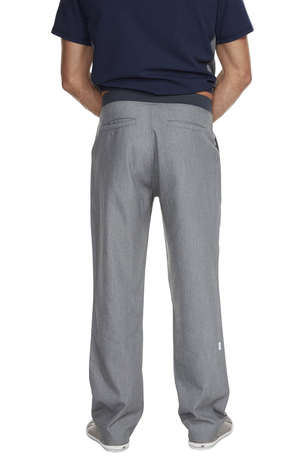 Men's "Scrub Slack" Pant - Heather Grey