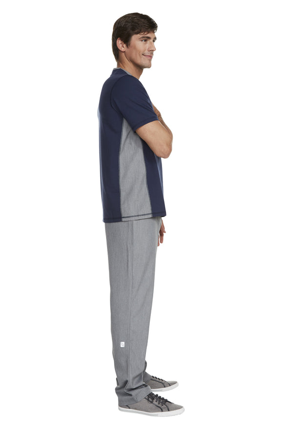 Men's "Scrub Slack" Pant - Heather Grey