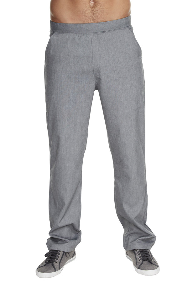 Men's "Scrub Slack" Pant - Heather Grey
