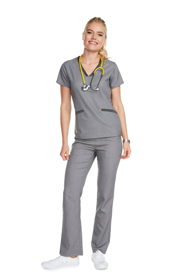 Women's "Better Than Basic" Top - Heather Grey