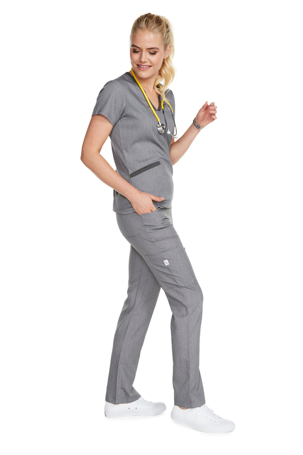 Women's "Better Than Basic" Top - Heather Grey