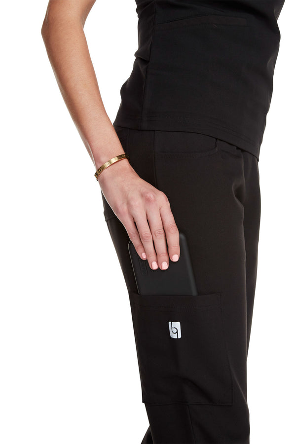Women's "Yogi All Day" Pant - Black