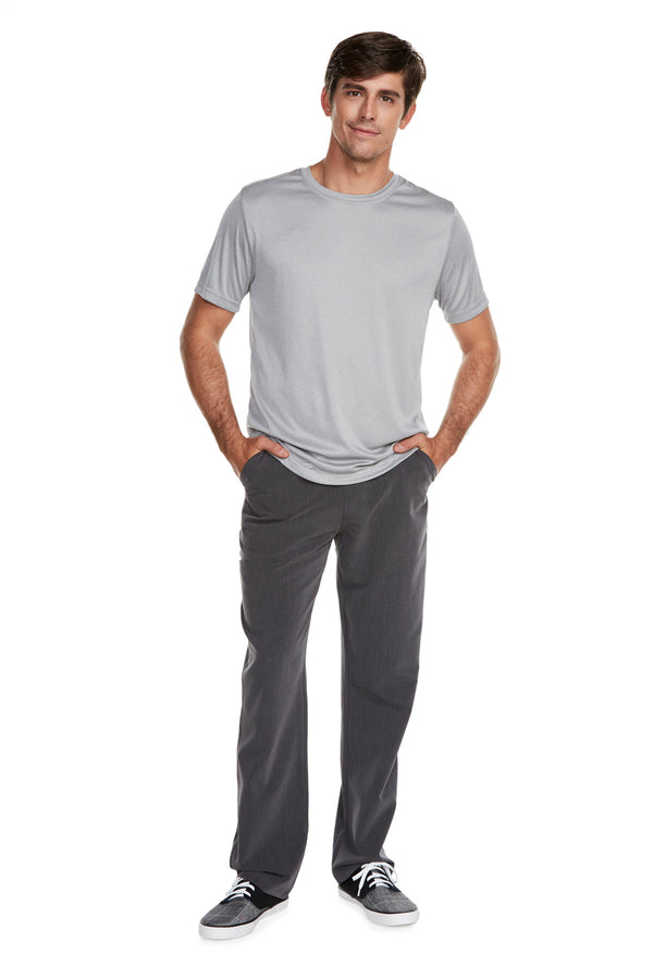 Men's "Under Scrub" Short Sleeve T-Shirt - Charcoal Grey