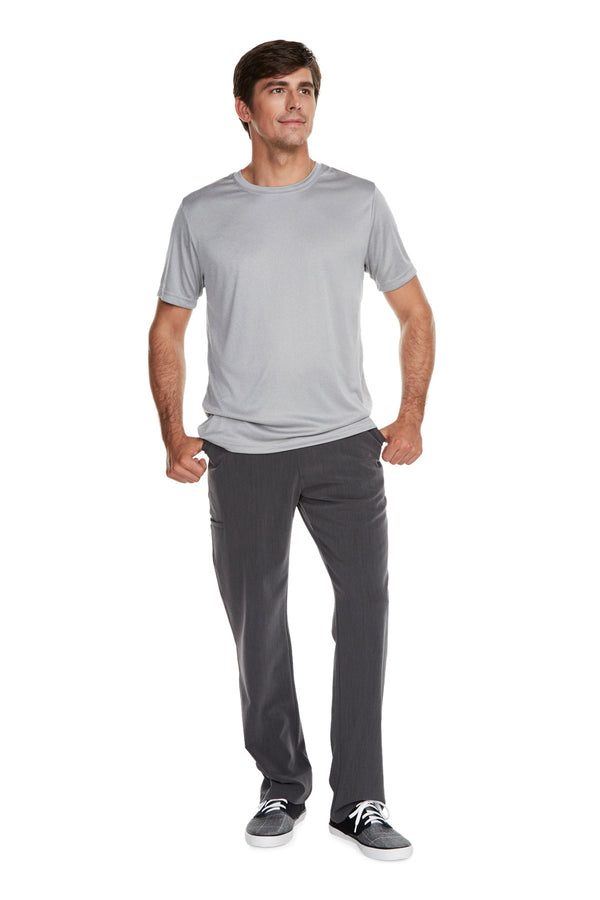Men's "Under Scrub" Short Sleeve T-Shirt - Charcoal Grey