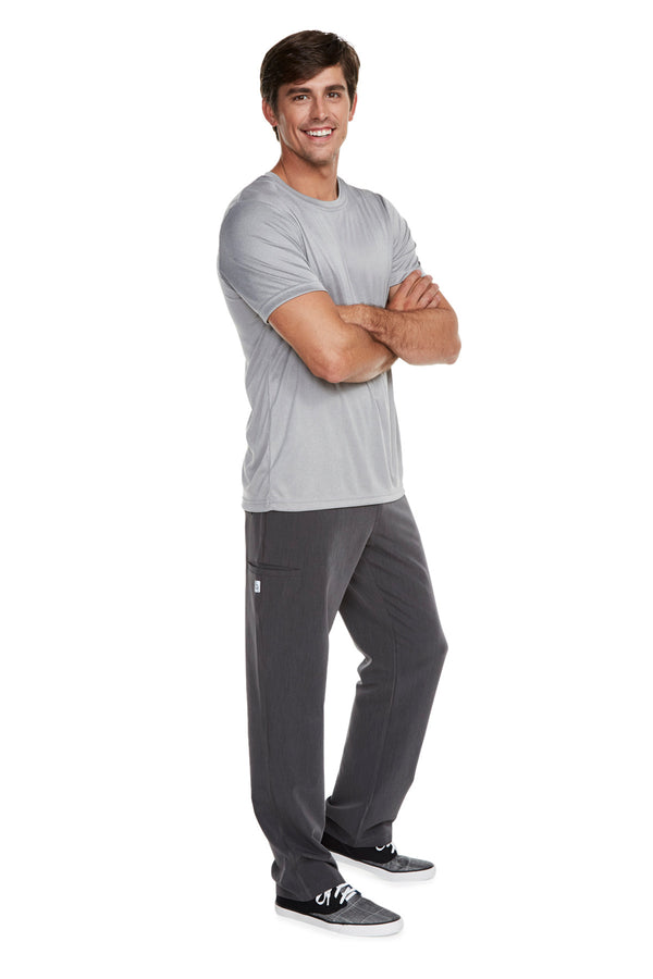 Men's "Under Scrub" Short Sleeve T-Shirt - Charcoal Grey