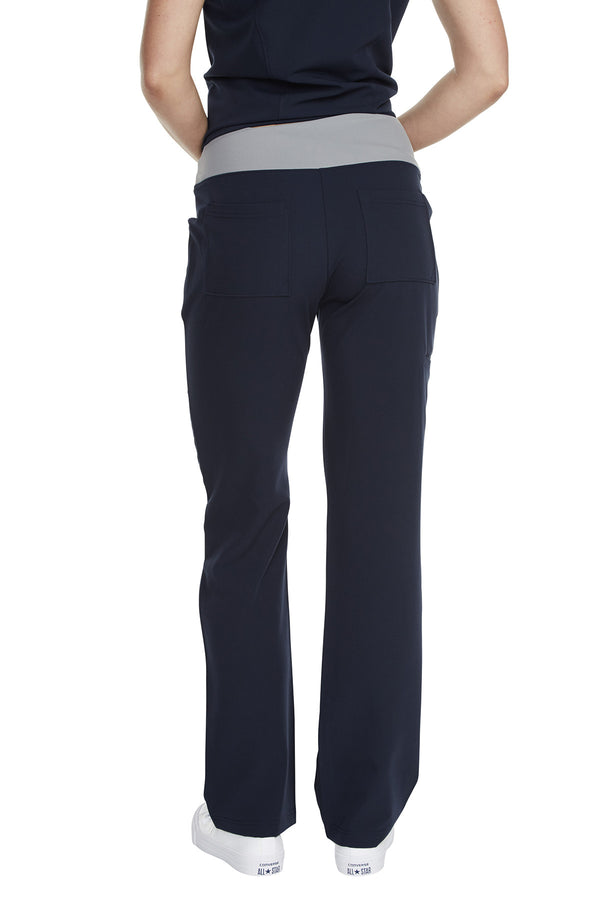Women's "Cross My Hip" Pant - Navy Blue