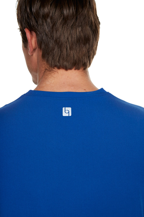 Men's "Better Than Basic" V-Neck Top - Royal Blue