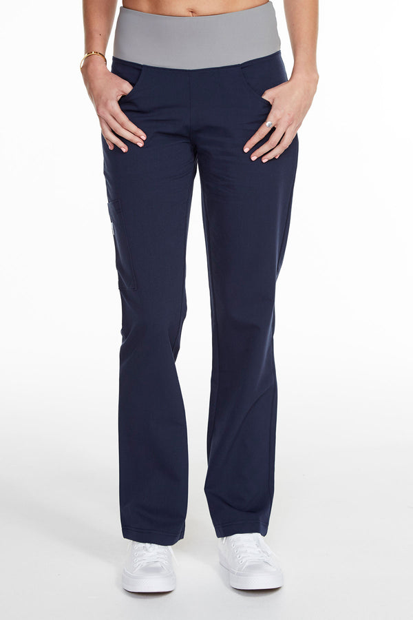 Women's "Yogi All Day" Pant - Navy Blue