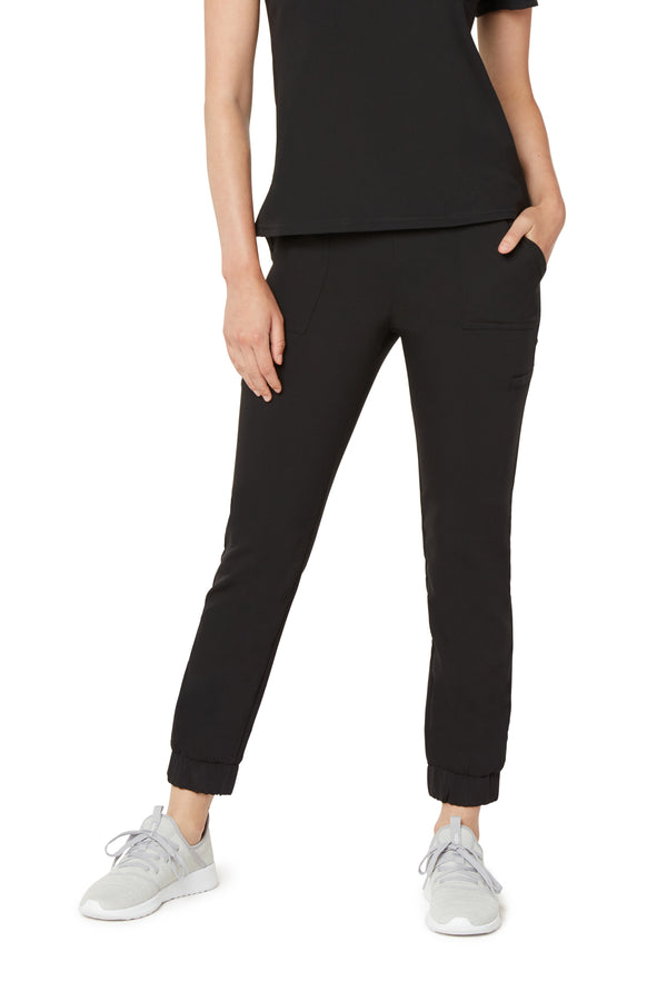 Women's Jogger Scrub Pant - Black