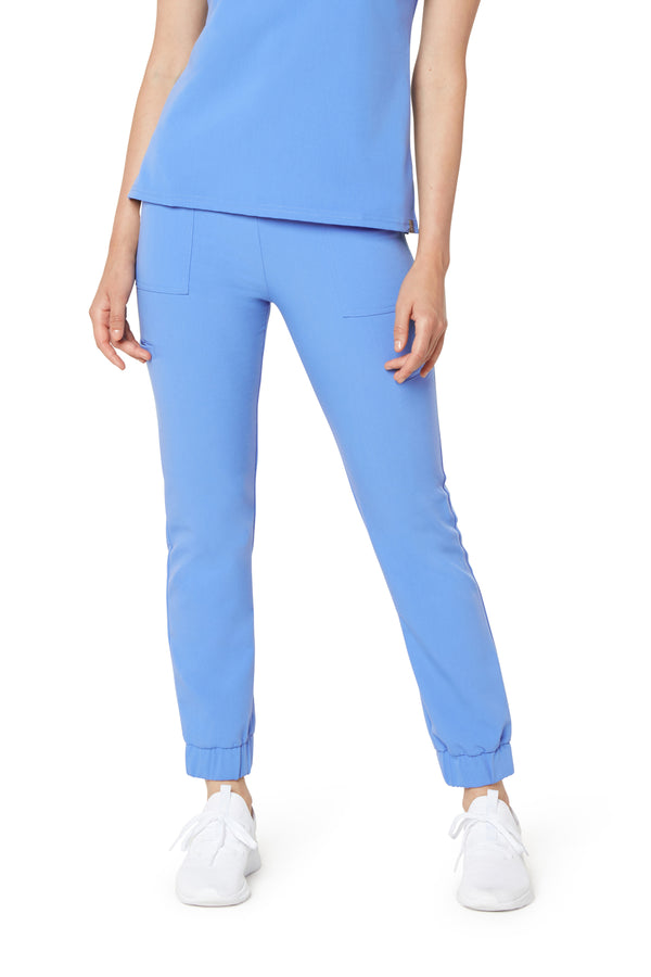 Women's Jogger Scrub Pant - Ceil Blue