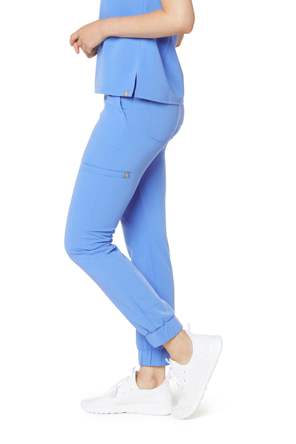 Women's Jogger Scrub Pant - Ceil Blue