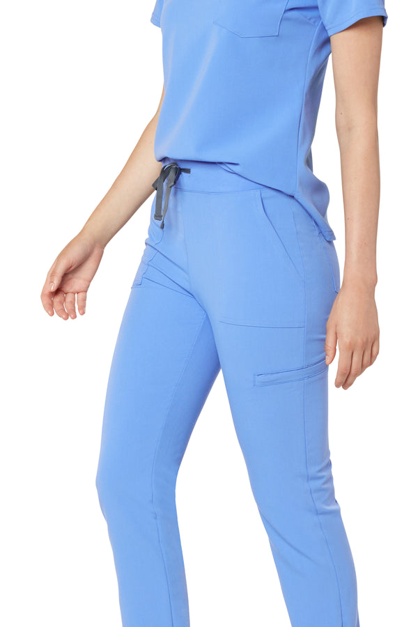 Women's Jogger Scrub Pant - Ceil Blue