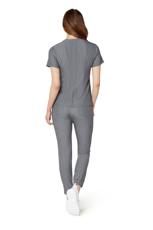 Women's Zipper Top - Graphite