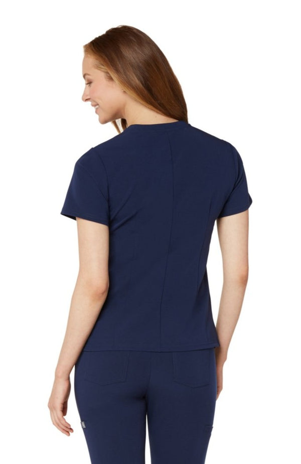 Women's Zipper Top - Navy Blue
